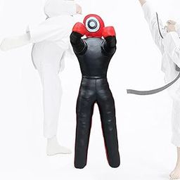 CALANDIS™ Unfilled Wrestling Dummy Standing Boxing Dummy for Workout 175Cm Height | Dummies | Training Equipment & Supplies | Boxing, Martial Arts & MMA-image-3