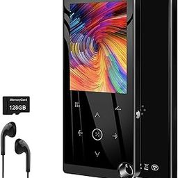 136GB MP3 Player with Bluetooth 5.2, Music Player with 2.4 Inch Large Screen, Built-in Speaker, FM Radio, Voice Recorder, HiFi Sound, Book Function-image-94