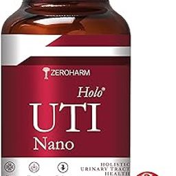 ZEROHARM Holo UTI tablets | For men & women | Plant-based UTI supplements | Fights UTI | Inhibits bacterial growth | Flushes out toxins | Balances pH | Maintains urological function | 60 veg tablets.-94