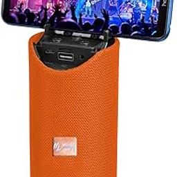 Mobile Life Boost ML B302 Bluetooth Speaker with Mobile Stand (Orange)-image-63