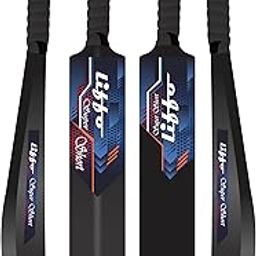 Liffo Plastic Bat, Plastic Cricket bat Hard Plastic, Plastic Bat for Tennis and Wind Ball,Soft Ball Cricket bat (Full Size) (Blue)-image-16