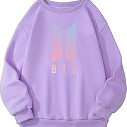 Cute Sweatshirt Hoodie Women Casual Stylish Latest Black Lavender Pink White 399 Under-image-48