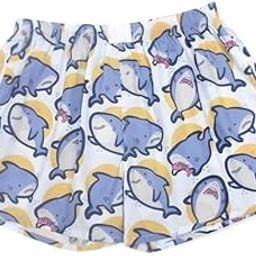 2xPajama Shorts for Women Pajama bottoms Outfits Cute Shark Clothing Sleepwear M-picture-25
