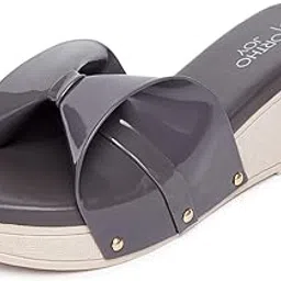 ortho joy Fancy doctor slippers || Comfortable wedges sandals for women stylish-picture-30