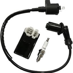 MERISHOPP® High Performance Ignition Coil CDI Box Spark Plug for GY6 50CC 125CC 150CC | Collectibles-image-60