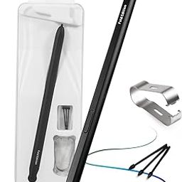 The AutoStory Stylus Pen for Samsung Galaxy Z Fold 3 & Z Fold 4 | Compatible S Pen with 4096 Pressure Levels, 3 Extra Nibs | Works with SM-F926B, SM-F936B (Black) (Without Bluetooth)-image-15