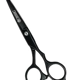 DANIAL High Carbon Razor Cut Stainless Steel Hair Cutting Scissors - Professional Barber Scissors for Men and Women - Ideal for Beard, Moustache, and Nose Trimming 7 INCH (BLACK)-image-34