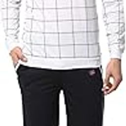 Cotton Blend Night Suit Pajama Set for Men's with Round Neck Full Sleeve T-Shirt and Track Pant-Vj-Mns-Ttp-Group24-image-63