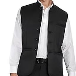 Nehru Jacket, Modi Koti for Men, Cotton Waistcoat for All Occasion: Diwali, Wedding, Ethnic, Office Party, Formal and casual Look-image-54