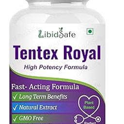 Tentex Royal Capsules by Himalaya - 60 Tablets Pack - Natural Male Health Supplement for Vitality & Stamina - A+ Quality-image-5