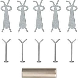 NPAH 3pcs Cat Eye Magnet for Nail, Professional Magnetic Cat Eye Tool Set Including 1pcs Y-Shaped Heart Guide Sticks & 1pcs Rabbit Shaped & 1pcs Cylindrical Magnets for DIY Manicure (3pc nail magnet)-0