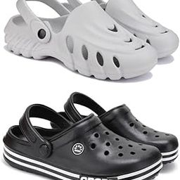 WINGSCRAFT Lightweight Classic Clogs || Sandals with Slider for Men-Combo(2)-3135-3014-image-69