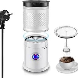Supvox® Electric Milk Frother for Coffee with Milk Frothing Pitchers 300ML 4 in 1 Coffee Machine with Electric Foam Maker 450W Automatic Milk Shaker Mixer Machine Frothing Milk Heater Foamer-picture-17