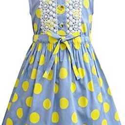 A.T.U.N. (ALL THINGS UBER NICE) Girls Striped Sleeveless Knee Length Fit and Flare Party Dress-image-27