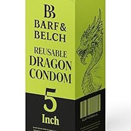 BARF & BELCH Dragon 5 Inch Condoms for Men | Compact Size, Ultra Thin Premium Latex | Natural Feel, Long Lasting Lubrication | Discreet Pack | 1 Count-image-10