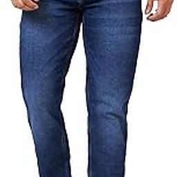 Mid Rise Regular Fit Black Jeans for Men-image-81