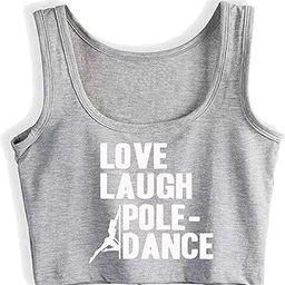 Pole Dance Crop Top Woman Cotton Sleeveless Tank Top Vest Slut-image-25