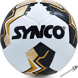 Synco FIFA Hyper Seam TPU Football/Soccer Ball Size-5 White-image-55