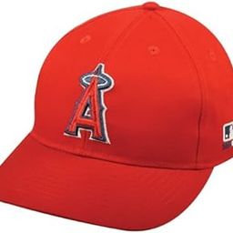 Youth FLAT BRIM Los Angeles Angels Home Red Hat Cap MLB Adjustable-image-71