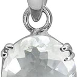 3 to 12.50 ratti sphetik Silver Pendant Certified Gemstone Certified by GLI for Unisex-image-40