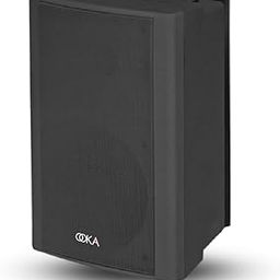 OOKA AUDiO 16P Wall Mount Speaker | 16W RMS 100V | 8 Ohms | Audio Brilliance Techonology Weather-Resistant Audio Speaker for Home, Office, Hotel, Café | 24W Max | Adjustable Wall-Mount Bracket | Black-image-13