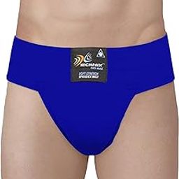 Technix Men's Breathable Cotton Athletic Supporters Cross fit Gym and Fitness for Cricket, Football, Hockey, Athletics Badminton Lawn Tennis & Any Other Sports (Medium, Blue)-image-29