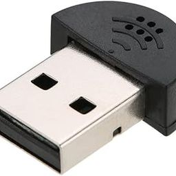 USB 2.0 Microphone MIC Audio Adapter for PC, Laptop Studio Speech Voice Recognition Mic Audio Adapter Computer Microphones Voice Tube Microphone-13