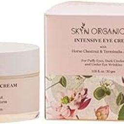 SKYN ORGANIC CO. Intensive Eye Cream Hydrating Natural Under Eye Cream Dark Circles Puffy Eyes Wrinkle Removal Fine Lines for Women 30gm-image-18