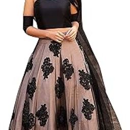 Women's Satin Semi-stitched Lehenga Choli-picture-12
