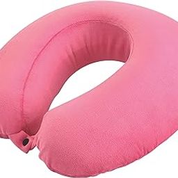 PALO038 PALO Premium Memory Foam Travel Neck Pillow, Pink, Great for Long Road Trips and Flights-picture-25