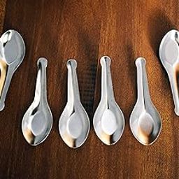e-Global Kitchen Expert Stainless Steel Masala Spoons 15 For Small Containers Mini Spoon For Masala Dabba Spices Spoons For Home/Kitchen | 15 Pieces | 3.5-Inch | Silver Colour-picture-19