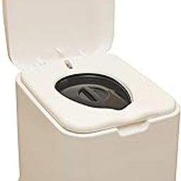 SMARTCARE Premium Portable Top Opening Toilet Seat Commode Chair with Dual Bucket System – Lightweight, Durable, and Perfect for Travel, Camping, and Home Use-image-51