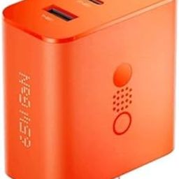 Sounce 65W GaN 3A Multiport Mobile PD Charger | Type-C Fast Charger Block Compatible with Smartphones, Tablets & Other Type-C Devices | Fast Charging Adapter (Orange)-image-28