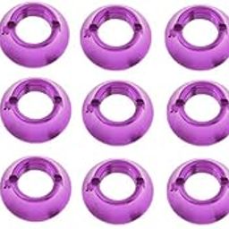 12Pcs Radio Control Switch Color Nuts W/ Wrench for Futaba Jr Accs Purple-image-92
