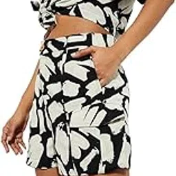max URB_N Women Printed Cargo Shorts-picture-34