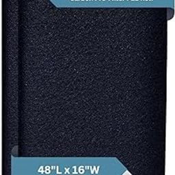 Fresh Headquarters 2 Pack Cut to Fit Carbon Pad Pre Filter Roll for Air Purifiers Furnace Filters and Air Conditioner Filters (2)-4