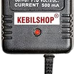 7.5 Volt 500mA Power Adapter with 4 Multi Pin and Polarity Change Option for Radios,Torches,Toys,Trimmer,Allpurpose Use,for Electronics Items.-1