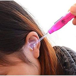 SPRADE Pack of 3 Ear Pick with LED Flashlight Cleaning and Removal Tool/Ear Tweezers/Ear Wax Cleaner (Multicolored)-picture-25
