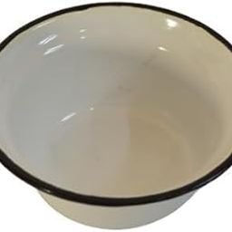 Enamel Bowl 16cm (6 inch) / Off White & Black Color/Used for Surgical Laboratory/Hospital and Clinics/Laboratory Product-picture-18