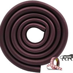 Kids Station Baby Proofing Edge Protector for Kids Safety, Made in India Rubber Edge for Sharp Furniture Edges and Corners, A Baby Safety Product (2mts, U-Shape, Brown)-image-1
