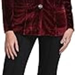 Women's 124667MAROON Blazer-image-3