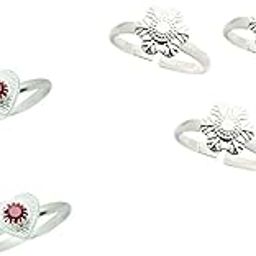 Kamada's Designer colorful Toe ring-image-67