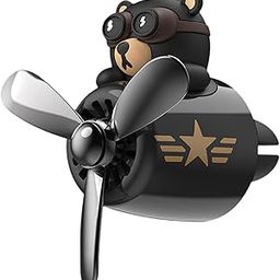 Car Air Freshener Vent Clip Versatile Car Interior Decor Bear Statue|Home Items for Living Room, Home & Garden, Home Product, Flower Planters for Home-office-Lawns-image-2