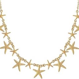 Hawaii Starfish Dangler Necklace|Collar Necklace For Women|Boho|Vacation|Travel|-image-27