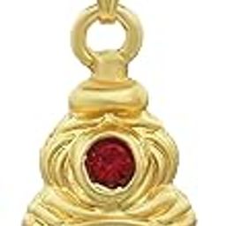 Gold plated Jatadhari Chamatkari Hanuman Bajrang Bali pendant Hindu God-picture-32