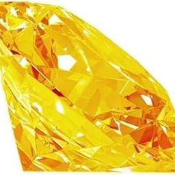 13.25 ratti Yellow Zircon Cubic Zirconia American Diamond Certified Loose Gemstone Round Cut-image-99