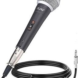 CLAW Raag MI58 Dynamic XLR Karaoke Wired Handheld Microphone with On/Off Switch and 16.4Ft Detachable Cable-image-30