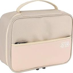 LIGHTNIING HAMMERZ Electronics Accessories Organizer Bag, Universal Travel Gadget Wires Organizer Bag for Cables, Plug and More, Fits for Pad Phone Charger Hard Disk (Beige)-image-34
