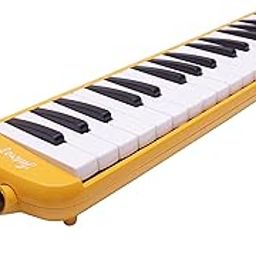 Juarez 37 Key Melodica JMLD37YL Musical Instrument Soprano Air Piano Keyboard Pianica with Carrying Bag, 1 Soft Long Tube, 1 Mouthpiece, Wipe Cloth, Yellow-15