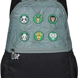 arctic fox Habit Aqua School Backpack for Boys and Girls-picture-1